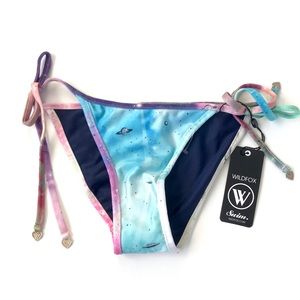 Wildfox outer space string bikini bottoms NWT
